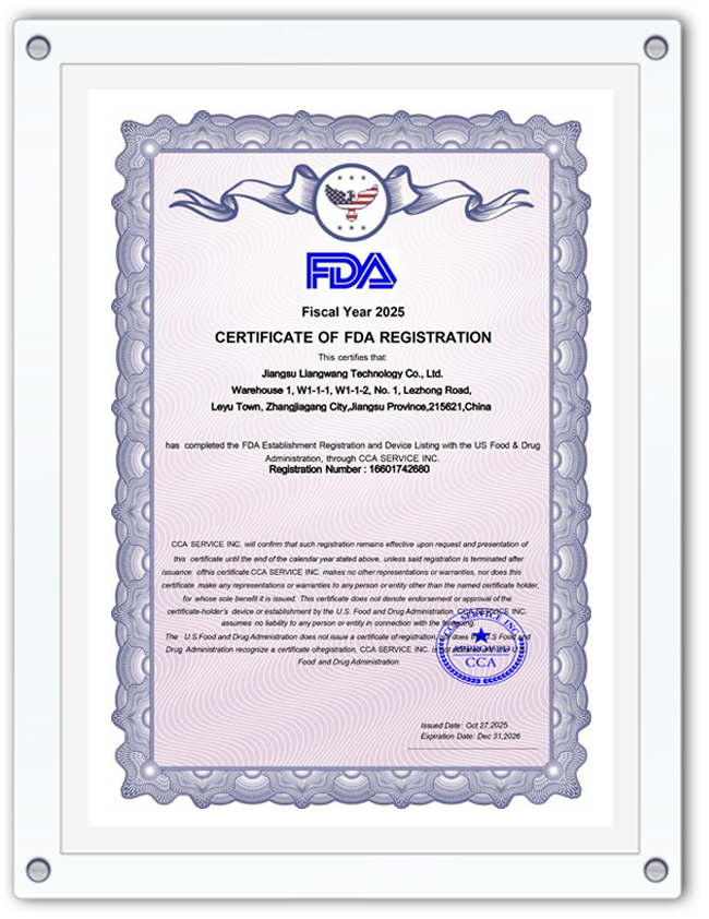 FDA Certification