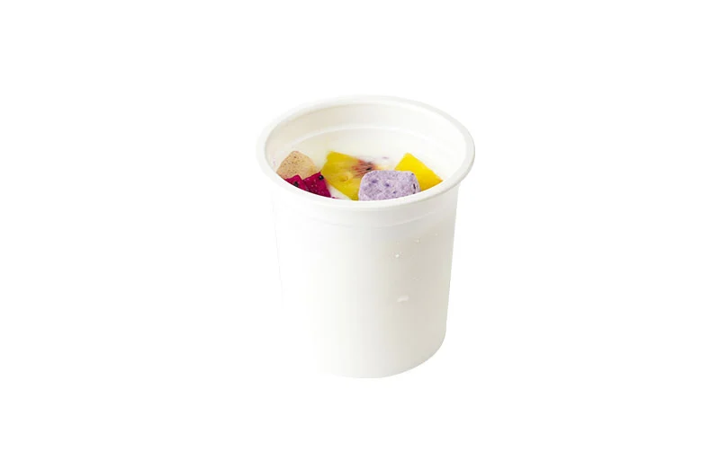 Plastic 6oz Plastic  Yogurt Cup