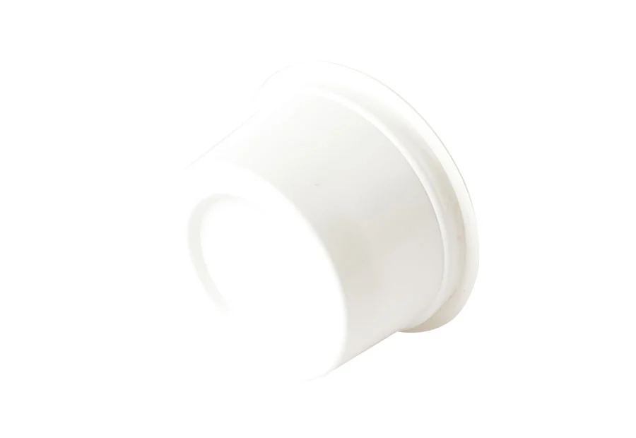 Plastic 4 oz White Yogurt Cup