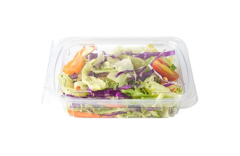 Tamper-Proof Sealed Salad Containers