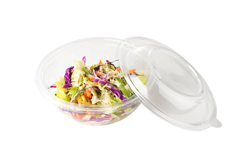 Large Clear Salad Bowl