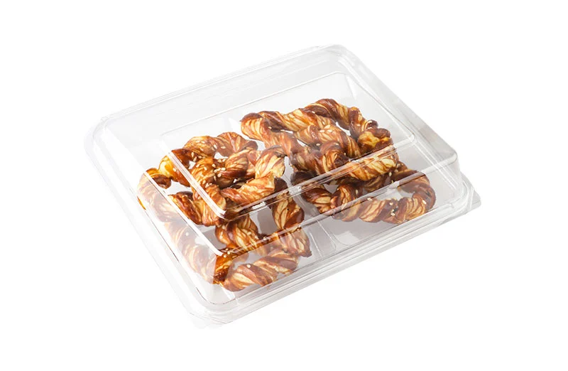 Disposable PET Clear Dessert Mousse Packaging Box