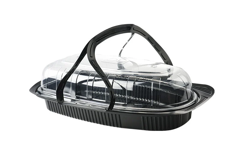 Large Rost Chicken Plastic Container