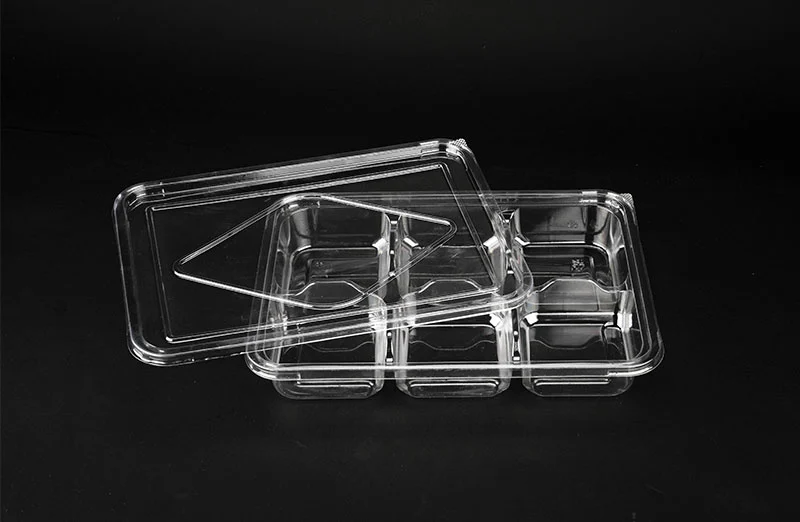 High-quality 6-compartment Pastry Box