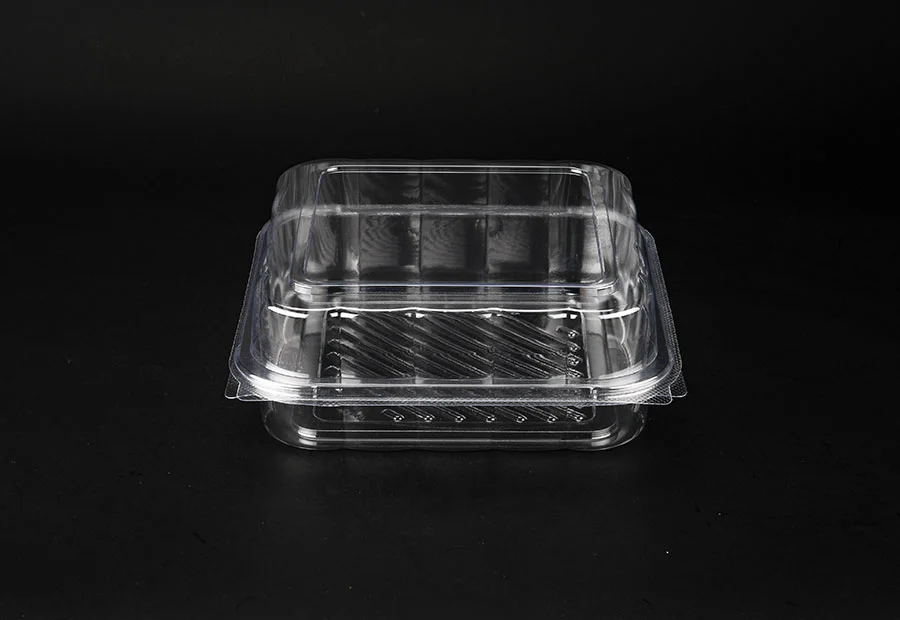 Wholesale Disposable Clamshell Plastic Bakery Packaging Box