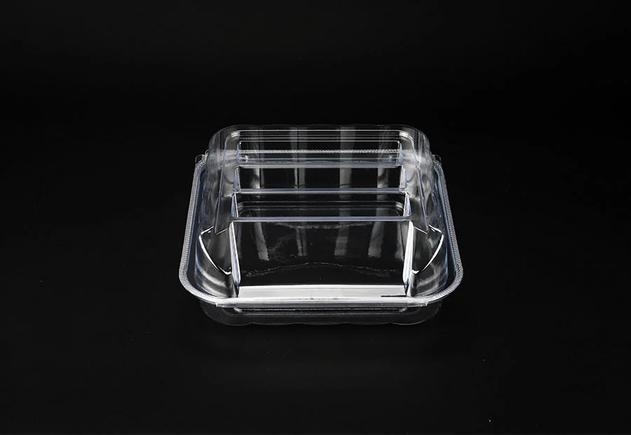 Disposable PET Clear Dessert Mousse Packaging Box