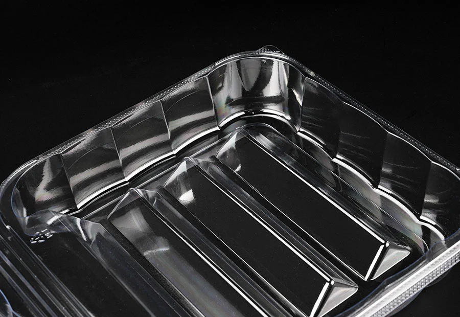 Disposable PET Clear Dessert Mousse Packaging Box