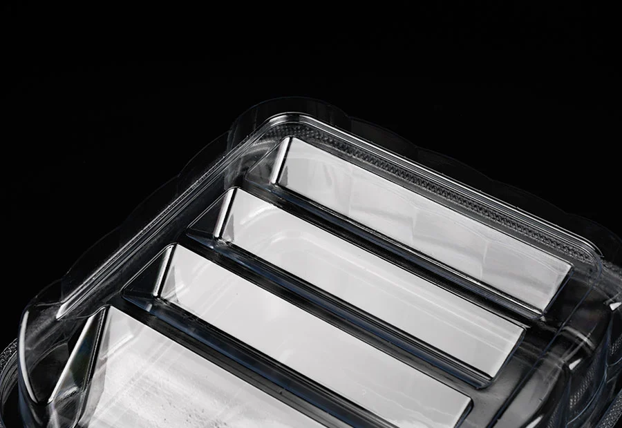 Disposable PET Clear Dessert Mousse Packaging Box