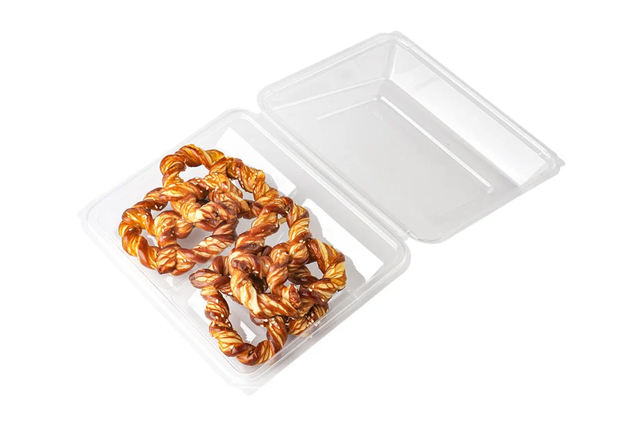 Disposable PET Clear Dessert Mousse Packaging Box