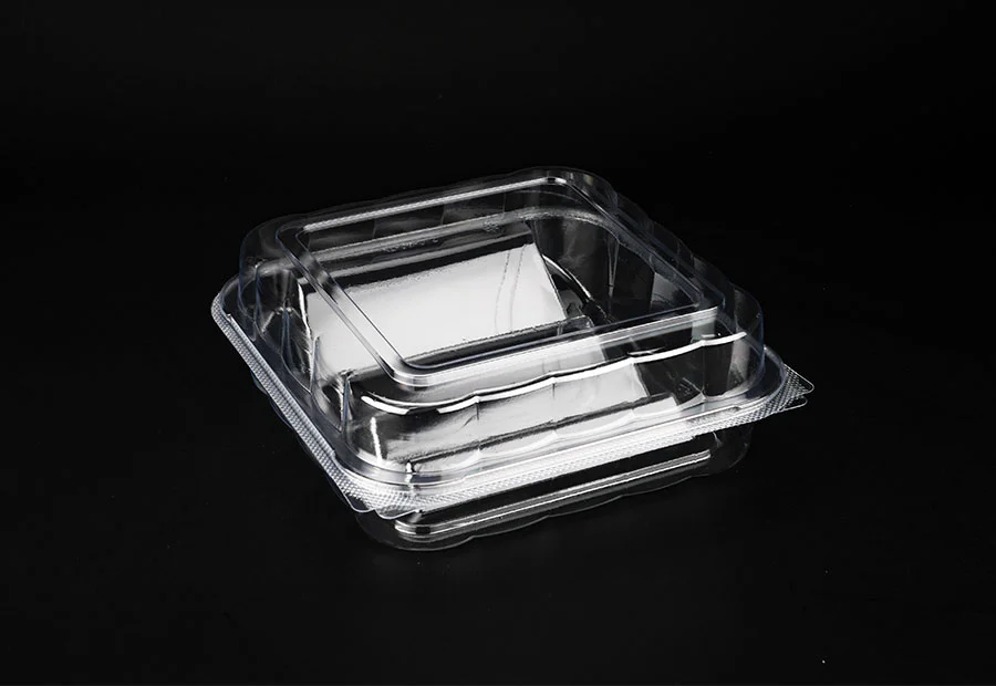 Disposable PET Clear Dessert Mousse Packaging Box