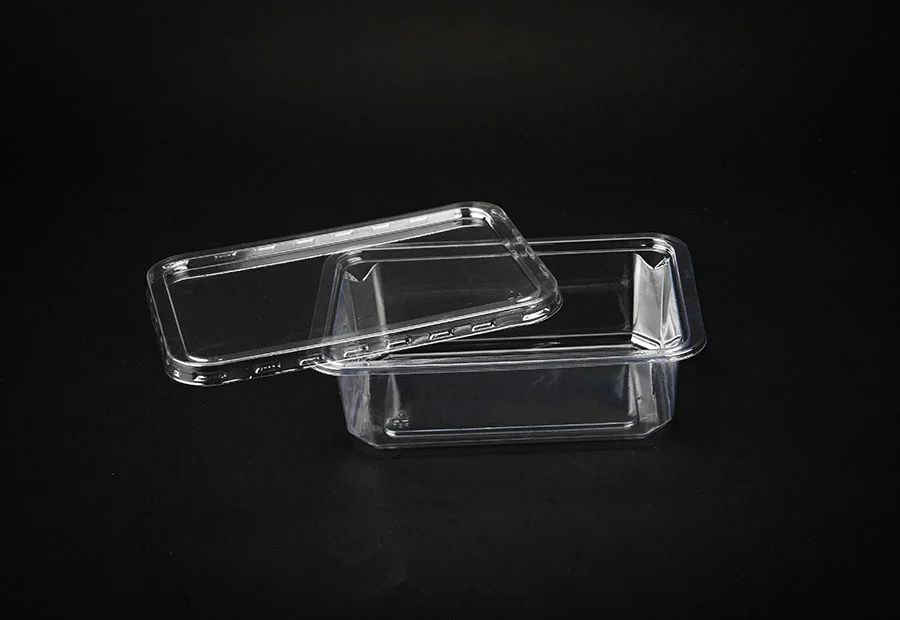 Transparent Plastic Bread Box With Lid