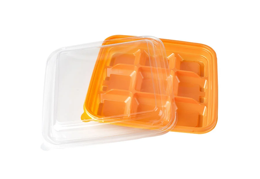 9-compartment Disposable Plastic Baking Box