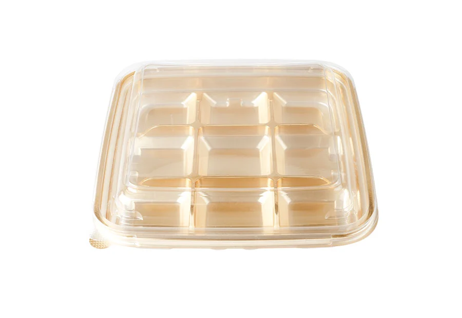 9-compartment Disposable Plastic Baking Box
