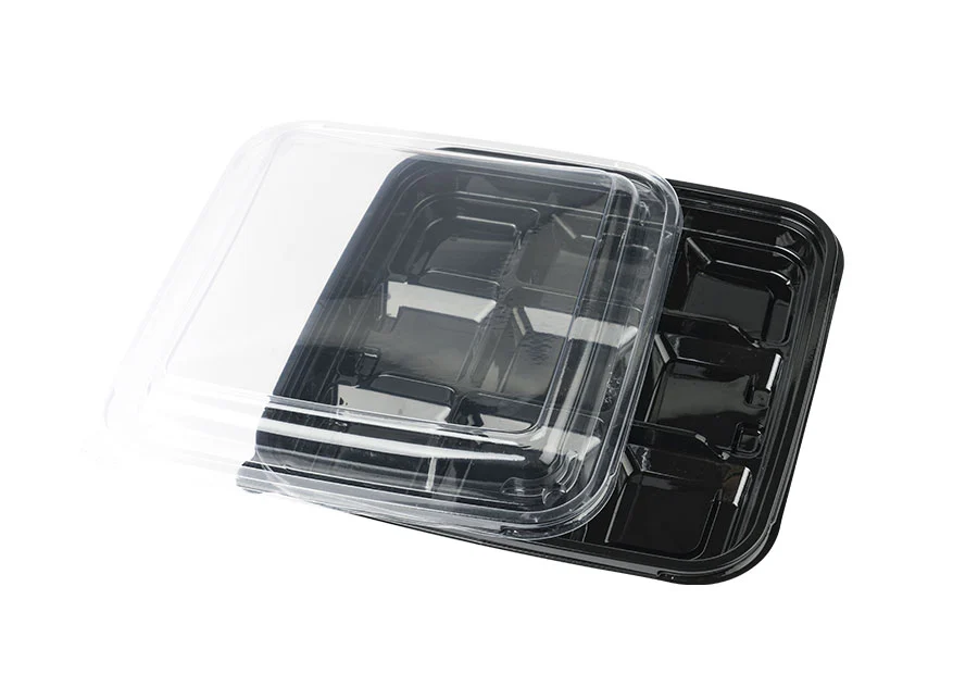 9-compartment Disposable Plastic Baking Box