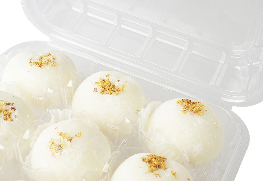 Disposable Plastic Clamshell Packaging Box