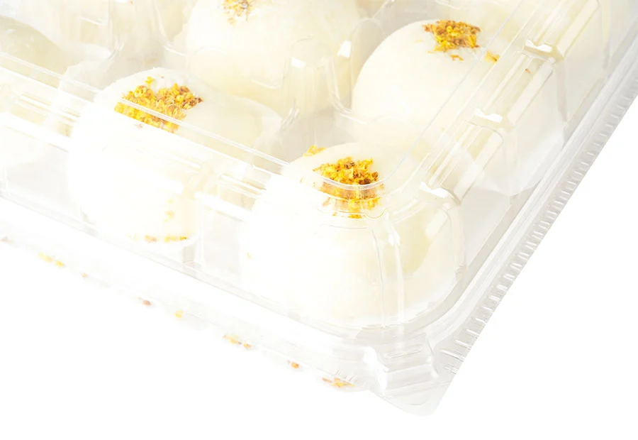 Disposable Plastic Clamshell Packaging Box