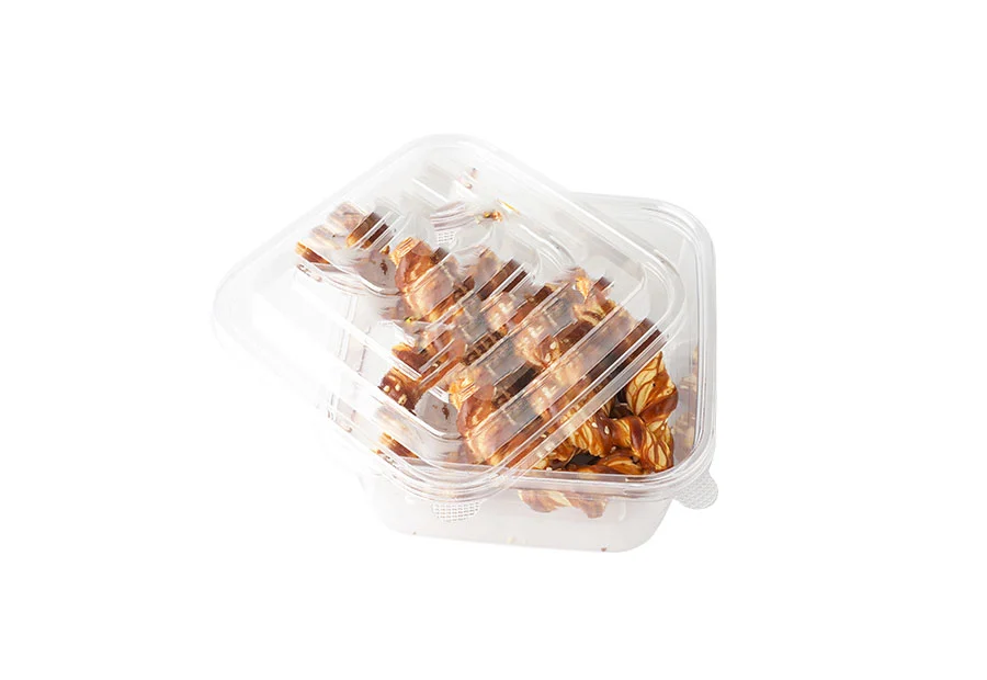 PET Plastic Cake Container For Supermarket And Grocery