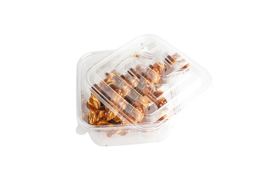 PET Plastic Cake Container For Supermarket And Grocery