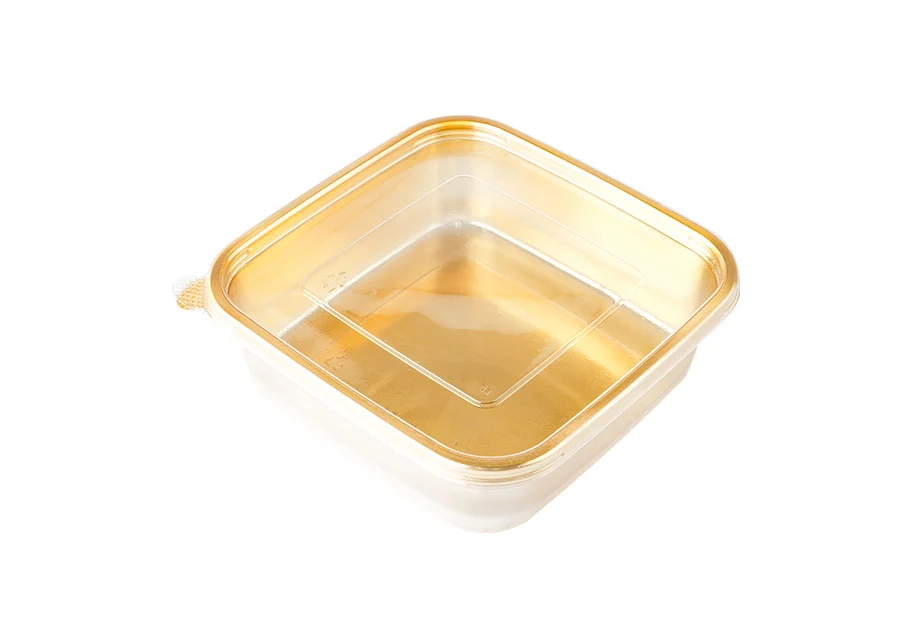 PET Plastic Cake Container For Supermarket And Grocery