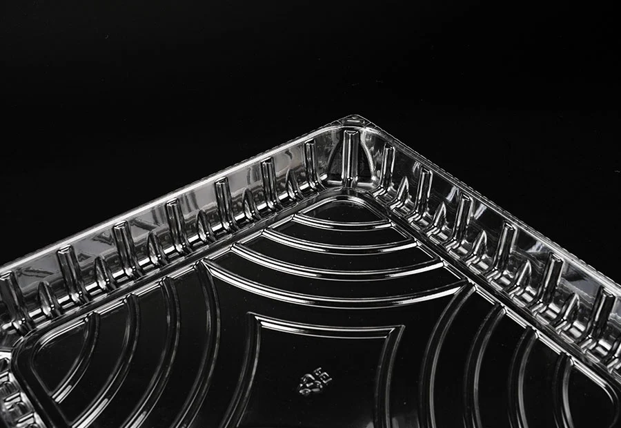 Clamshell Clear PET Container For Bakery