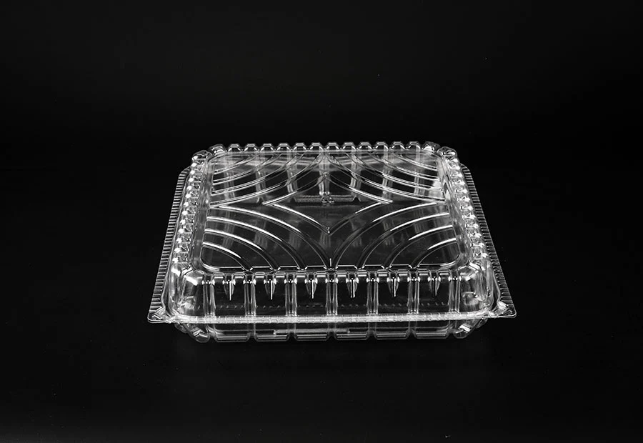 Clamshell Clear PET Container For Bakery