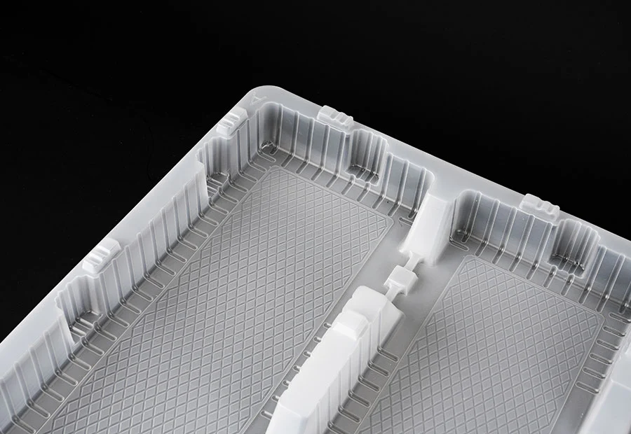 Large White PP Bread Tray