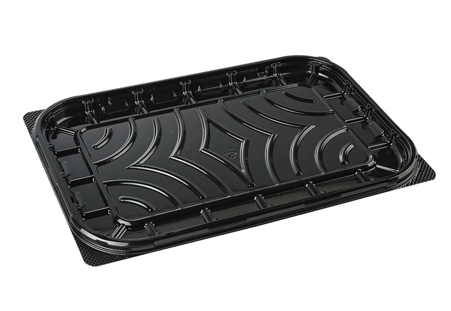 Rectangle Black Bakery Box With Lid