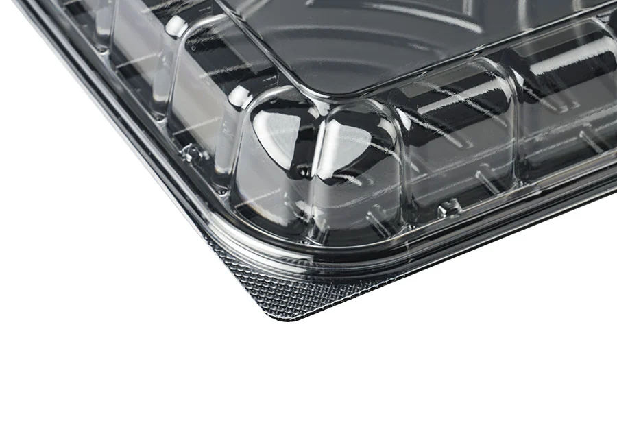 Rectangle Black Bakery Box With Lid