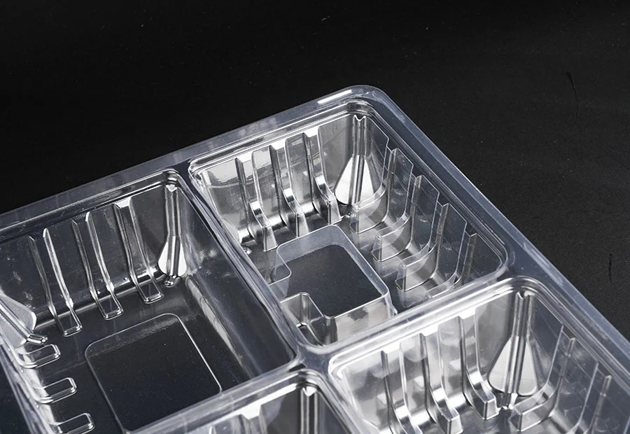 5-Compartment PET Bakery Container