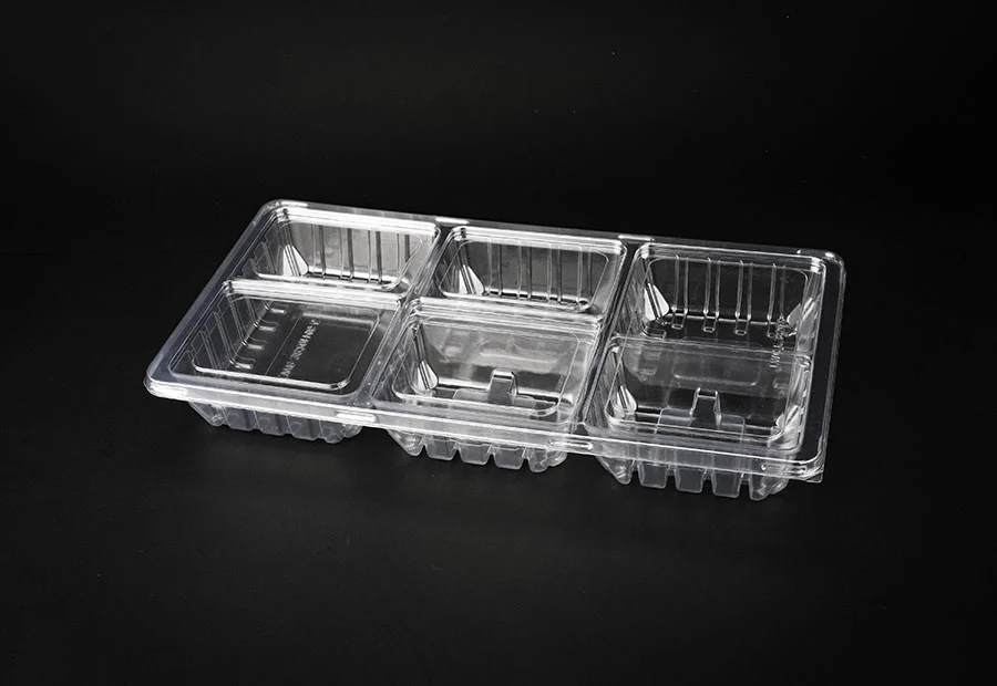 5-Compartment PET Bakery Container