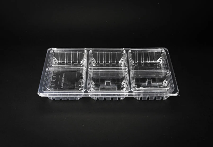 5-Compartment PET Bakery Container