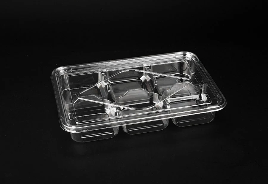 High-quality 6-compartment Pastry Box