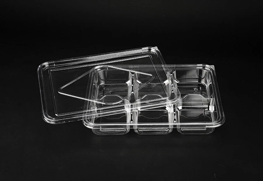 High-quality 6-compartment Pastry Box