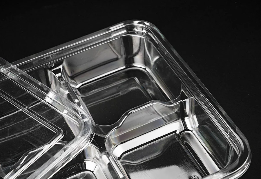 High-quality 6-compartment Pastry Box