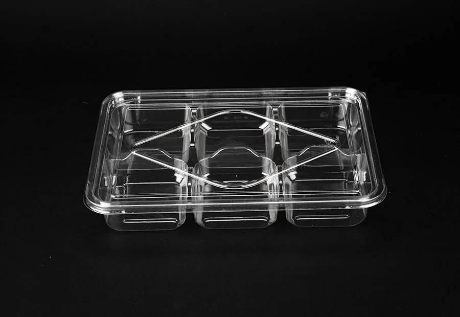 High-quality 6-compartment Pastry Box