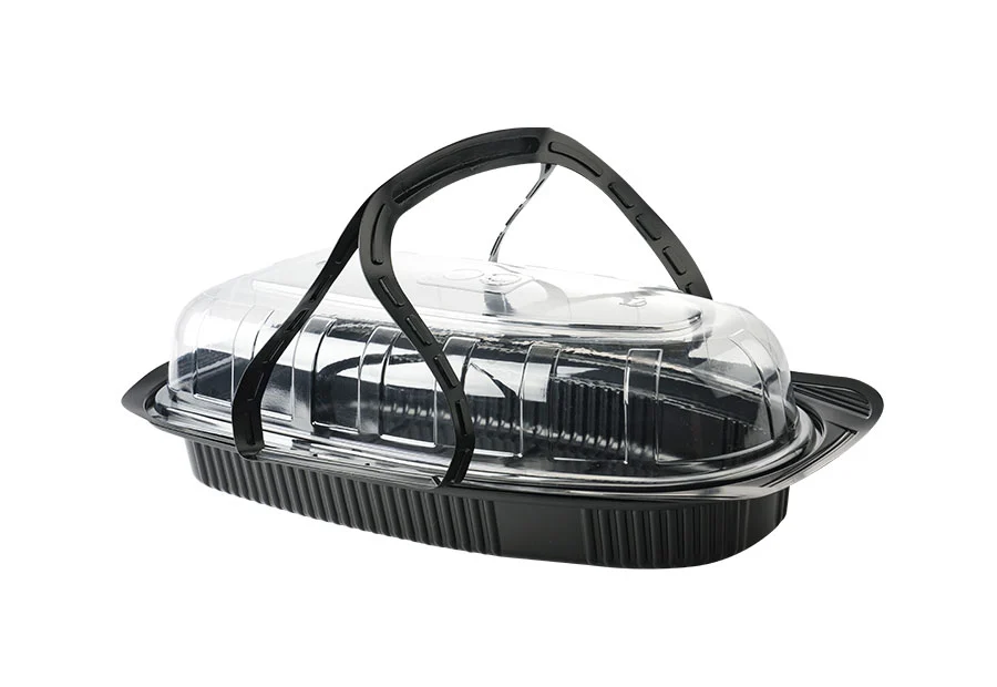 Large Rost Chicken Plastic Container