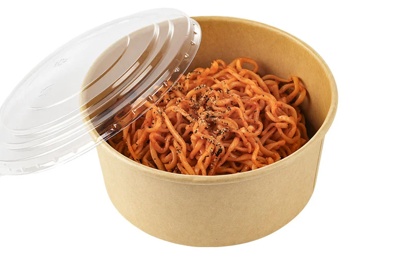 26oz Kraft Brown Salad Paper Bowl Custom