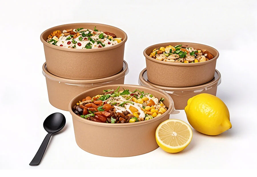 12oz Paper Bowl Can Accept Custom Logo