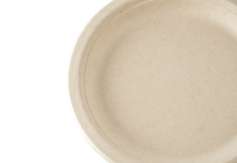 5-Inch Sugarcane Pulp Round Tray