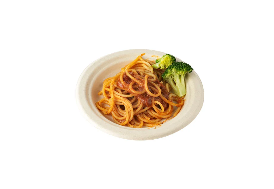 5-Inch Sugarcane Pulp Round Tray