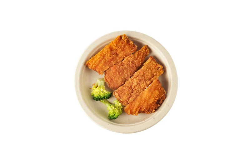 6-Inch Round Sugarcane Pulp Tray