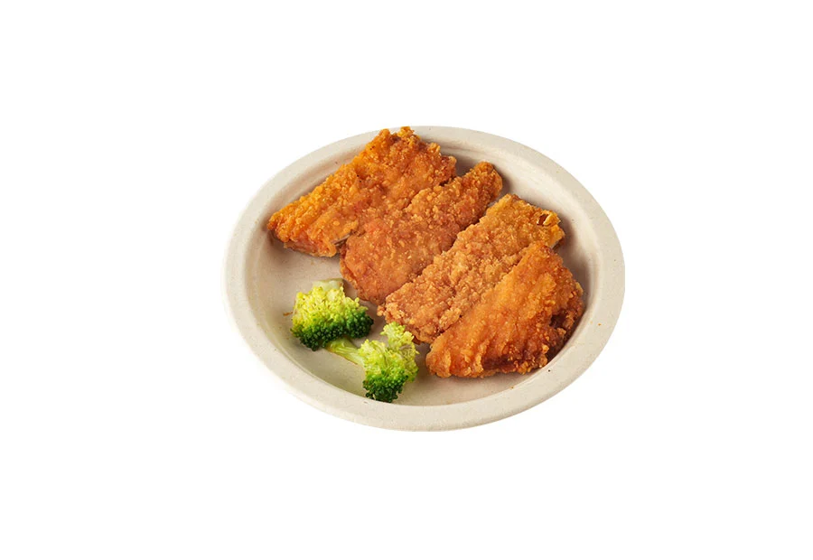 6-Inch Round Sugarcane Pulp Tray