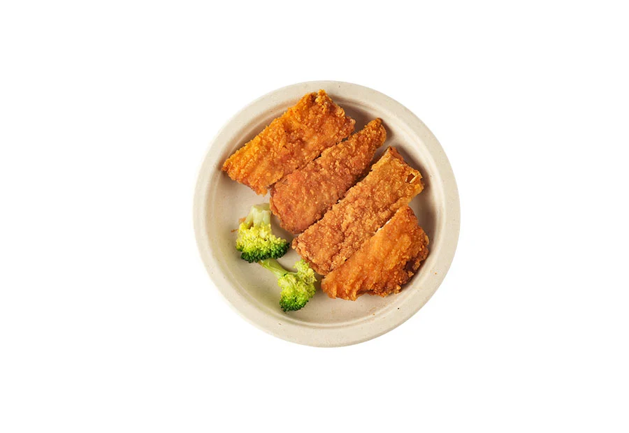 6-Inch Round Sugarcane Pulp Tray