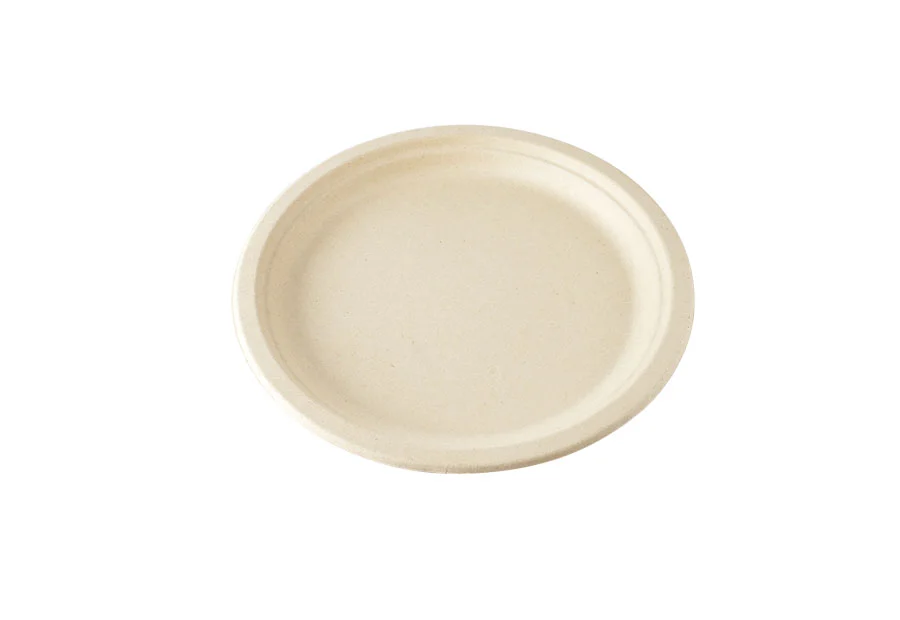 9-inch Sugarcane Pulp Plate