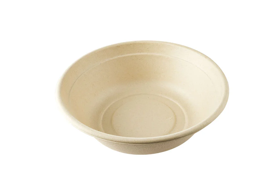 850ml Disposable Biodegradable Sugarcane Disposable Bowls