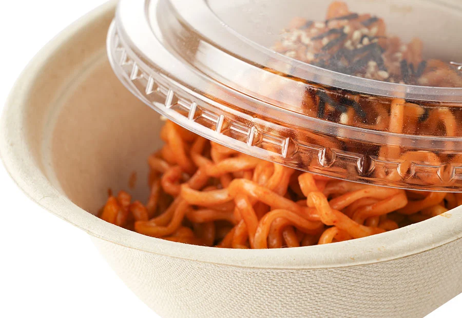 1000ml Disposable Biodegradable Sugarcane Disposable Bowls