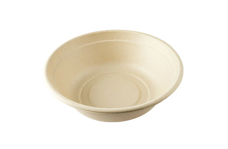 850ml Disposable Biodegradable Sugarcane Disposable Bowls