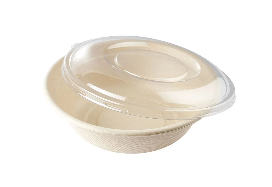 1300ml Disposable Biodegradable Sugarcane Disposable Bowls