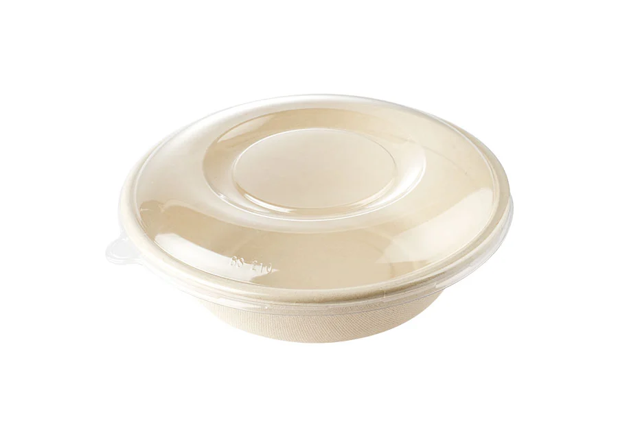 1300ml Disposable Biodegradable Sugarcane Disposable Bowls