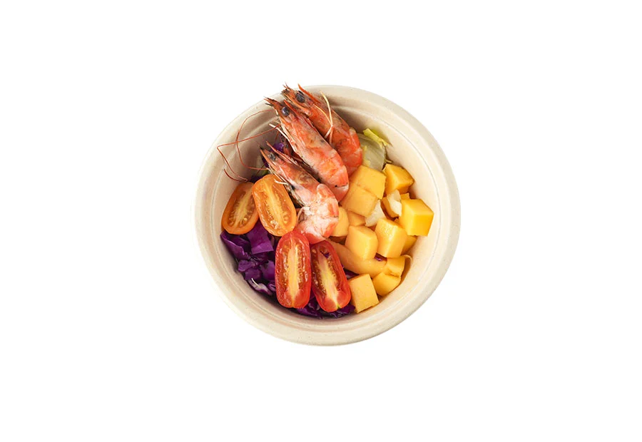 1300ml Disposable Biodegradable Sugarcane Disposable Bowls